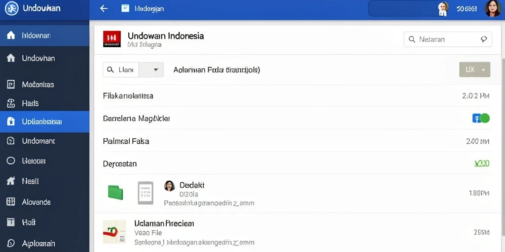 Tampilan awal yang menarik dan penuh warna.