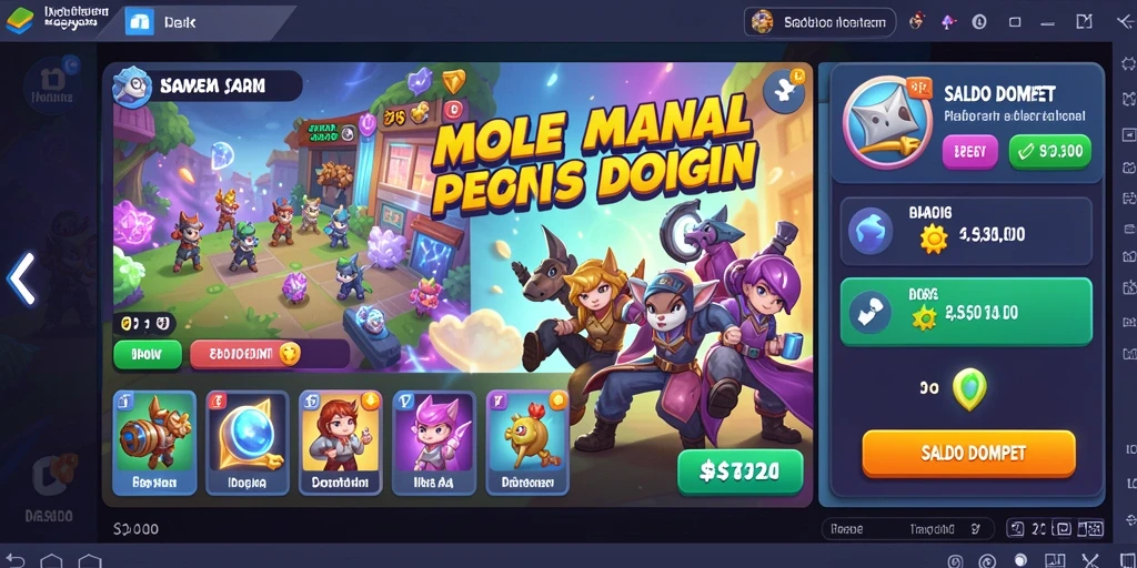 Tampilan antarmuka yang menarik dan modern.