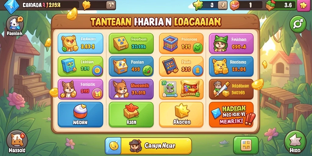 Tampilan antarmuka yang intuitif dan menarik.