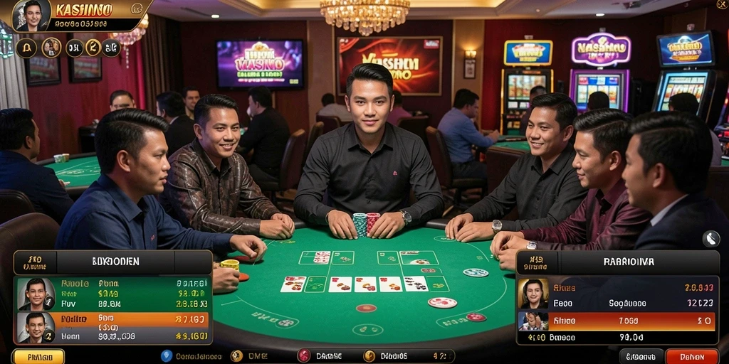 Tampilan antarmuka SUPERSPIN yang menarik.