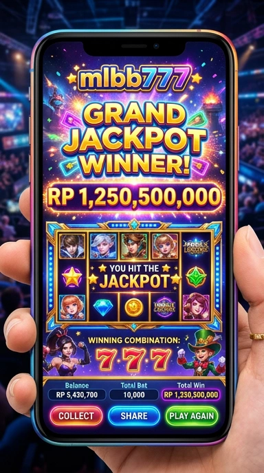 Galeri pratinjau visual mlbb777 build APK resmi terbaru